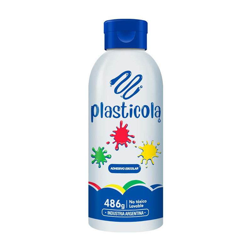 Adhesivo vinílico Plasticola, 486g.
