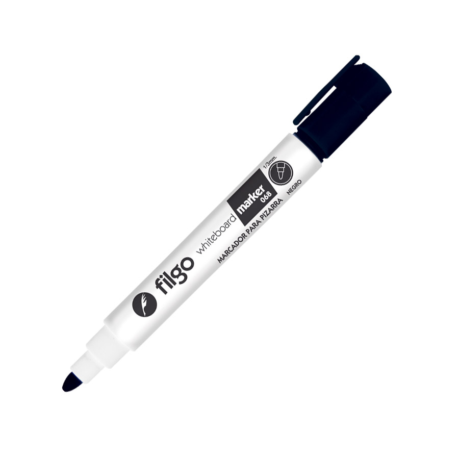 Marcador para pizarra Filgo 068 negro
