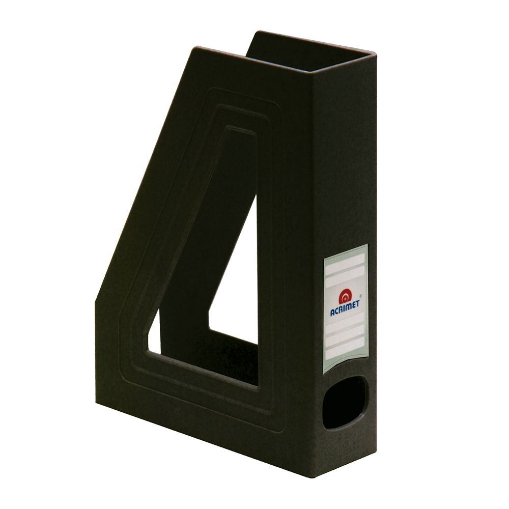 Revistero Acrimet A4 negro x 2