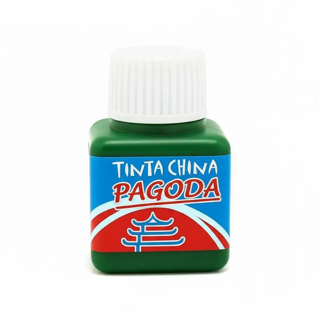 Tinta china Pagoda verde 17cc.