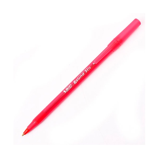 [BICRONDROUN] Bolígrafo Bic Rondo rojo, unidad