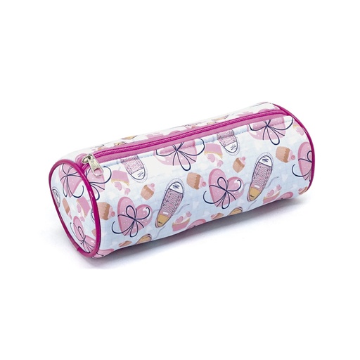 [CANOTUBBOZAP] Cartuchera de tela  neopren de 1 cierre Zapatillas tipo tubo