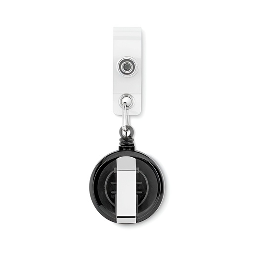 [DASAPORCRENE] Porta credencial extensible con clip DASA Negra