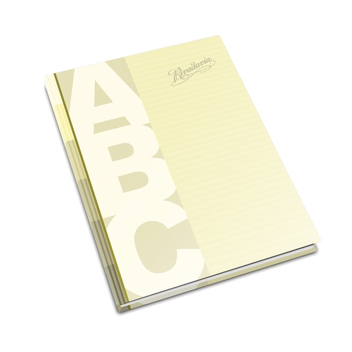 [ABC1923LIS50] Cuaderno Rivadavia ABC tapa cartón, 19x23cm. 48 hojas lisas