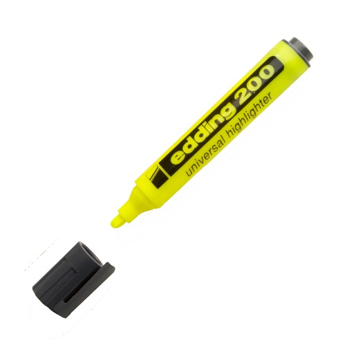 [EDDING200AMA] Resaltador Redondo Edding 200 amarillo