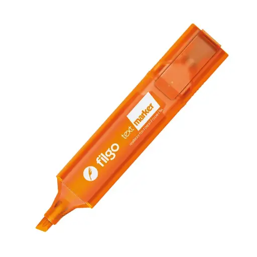 [FILGORETXNAR] Resaltador Chato Filgo Text Marker Flúo naranja
