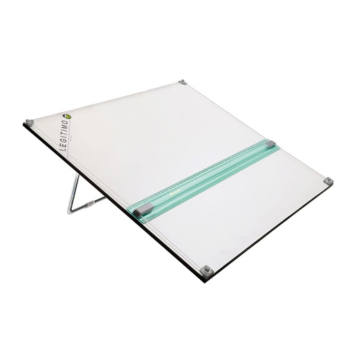 [PIZTA5060ATR] Tablero 50x60 con Paralela Atril 1Posición y Portatablero 7744 50x60