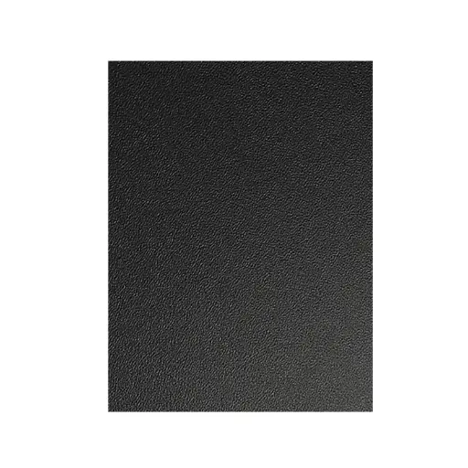 [TAPAPPPA4GON] Tapa para encuadernar de Polipropileno A4 Couro-Leather Gofrado negra opaco, pack de 50 unidades