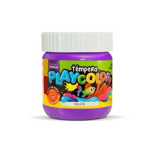 [PLAYTE300VIO] Témpera Playcolor,  250cc. Violeta