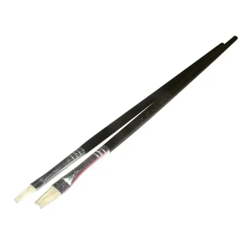 [CABONEG0] Pincel chato Cerda China Cabo Negro N°  0 