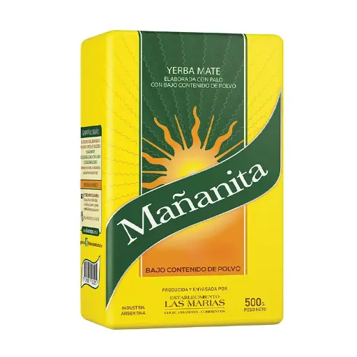 [MANIANITA500G] Yerba mate Mañanita, 500g.