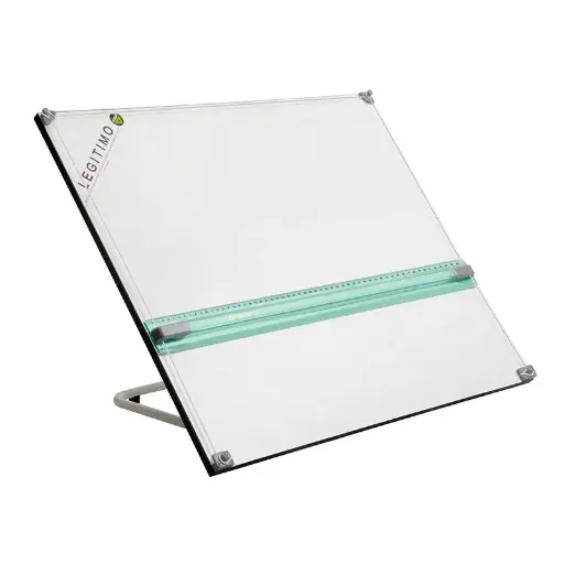 [PIZT5060AT6P] Tablero 50x60 con Paralela Atril 6 Posiciones y Portatablero 7754