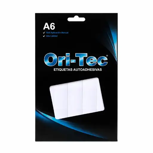 [5336ORION36X53] Etiquetas Orion A6 3.6 x 5.3cm. caja de 240 etiquetas
